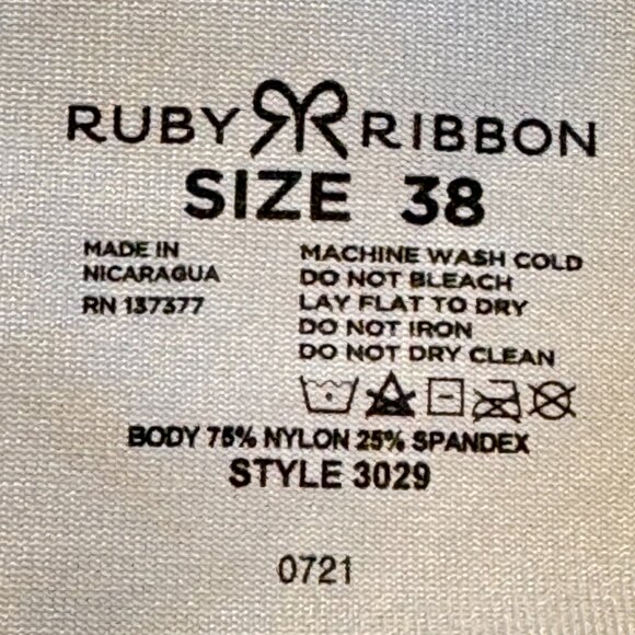 Ruby Ribbon Empress Demiette Cloud Grey Unlined Unpadded No Underwire Size 38 - Picture 6 of 6